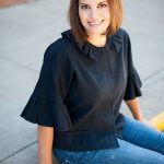smiling profile