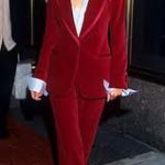 red suit